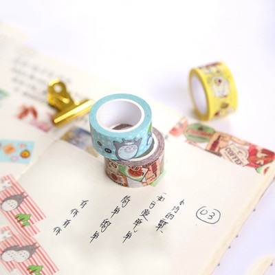 Wholesale cartoon cute decorative masking paper kawaii washi tape