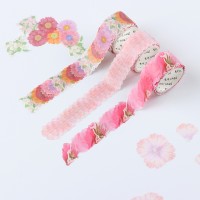 Decorative  Cute Adhesive Paper Tape Stationery Tape DIY Colorful eco friendly washi tape