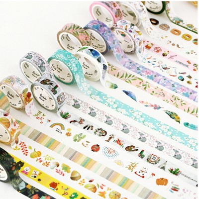 Decorative Postcard Adhesive Tape DIY Colorful buy washi tape