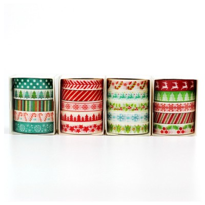 Wholesale kawaii masking tapes stickers decorative washi tape christmas