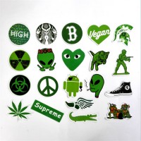 Waterproof Printing Custom Logo Die Cut Vinyl Adhesive Stickers